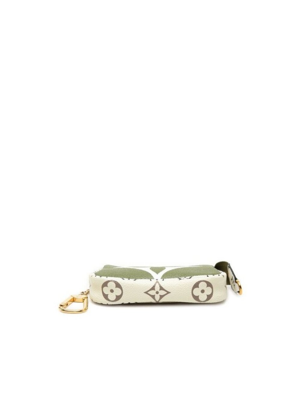 Louis Vuitton Monogram Giant Mini Pochette Accessoires Pouch Beige Green Ivory - Picture 3 of 7